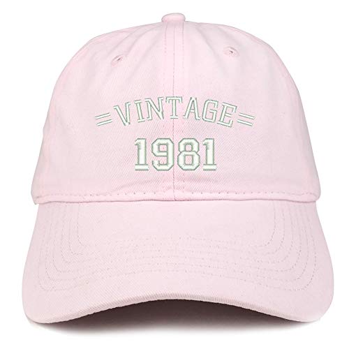 Trendy Apparel Shop Vintage 1981 40TH Birthday Baseball Cap