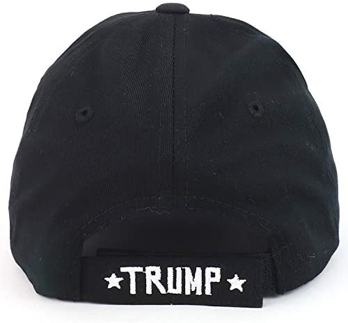 Trendy Apparel Shop Trump 2020 Square Election Campaign Patch Baseball Cap