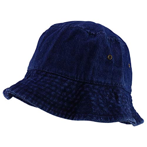 Trendy Apparel Shop Cotton Denim Bucket Hat