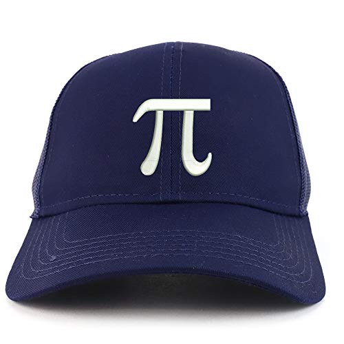 Trendy Apparel Shop Pi Day Symbol Structured High Profile Trucker Cap