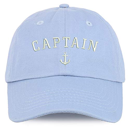Trendy Apparel Shop Youth Captain Anchor Unstructured Cotton Baseball Cap