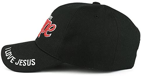 Trendy Apparel Shop God Gives Hope 3D Embroidered Christian Theme Adjustable Baseball Cap