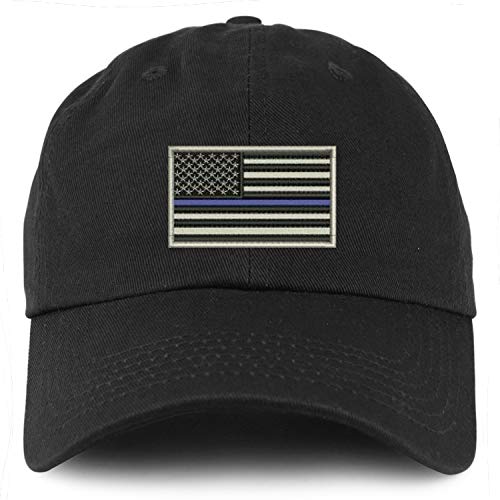Trendy Apparel Shop Youth USA TBL Flag Unstructured Cotton Baseball Cap
