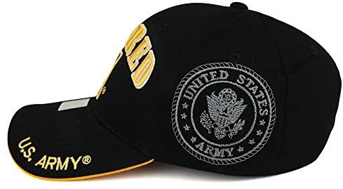 Trendy Apparel Shop US Army Retired Embroidered Officially Licensed Military Ripstop Baseball Cap