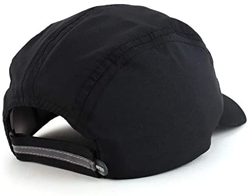 Trendy Apparel Shop 5 Panel Cool Comfort Moisture Wicking Fabric Baseball Cap