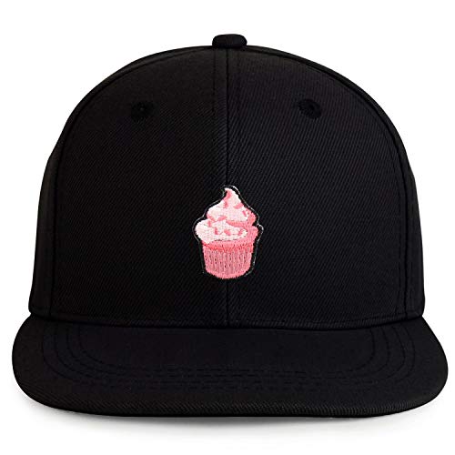Trendy Apparel Shop Cupcake Patch Structured Infant Flatbill Snapback Cap