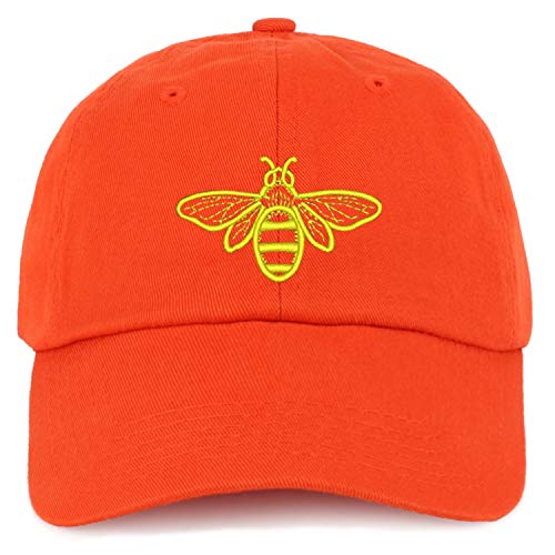 Trendy Apparel Shop Youth Bee Embroidered Unstructured Cotton Baseball Cap