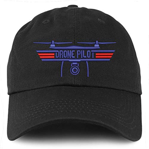 Trendy Apparel Shop Youth Drone Top Gun Pilot Unstructured Cotton Baseball Cap