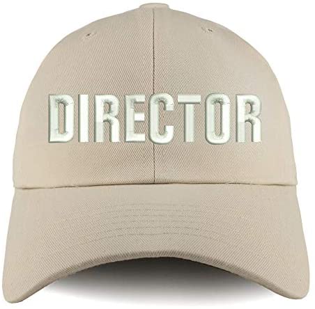 Trendy Apparel Shop Director Embroidered Solid Adjustable Unstructured Dad Hat
