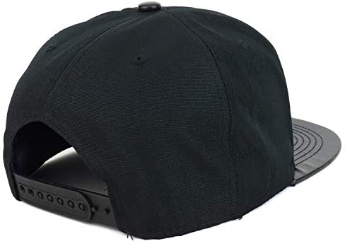 Trendy Apparel Shop Home State License Plate Rubber Patch PU Flatbill Snapback
