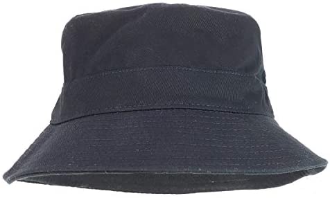 Trendy Apparel Shop Plain Cotton Denim Bucket Hat