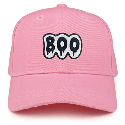 Trendy Apparel Shop Boo Patch Structured Infant Baseball Cap