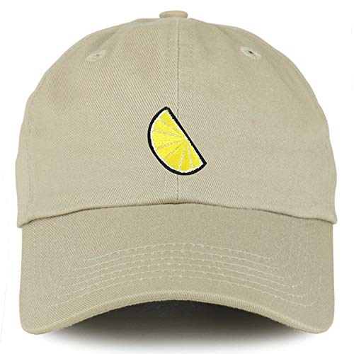 Trendy Apparel Shop Lemon Patch Youth Small Fit Unstructured Cotton Baseball Cap