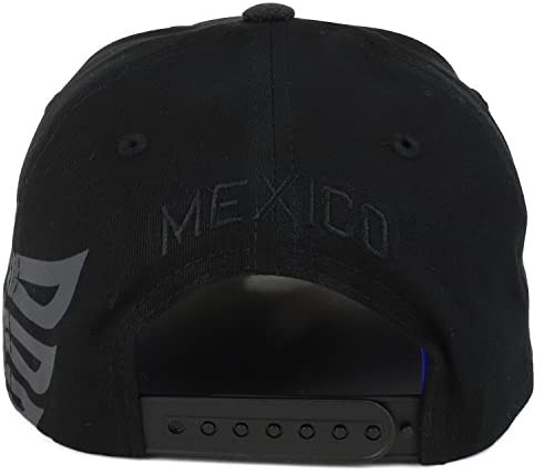 Trendy Apparel Shop Hecho en Mexico Eagle 3D Embroidered Snapback with Flatbill
