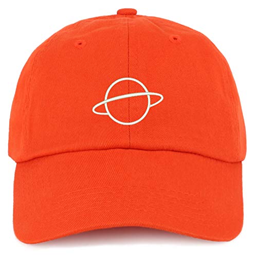 Trendy Apparel Shop Youth Planet Adjustable Unstructured Cotton Baseball Cap