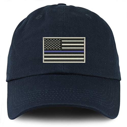 Trendy Apparel Shop Youth USA TBL Flag Unstructured Cotton Baseball Cap