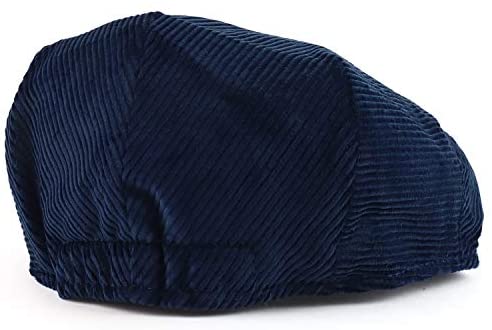 Trendy Apparel Shop Youth Kid's Stretchable Elastic Corduroy Ivy Cap