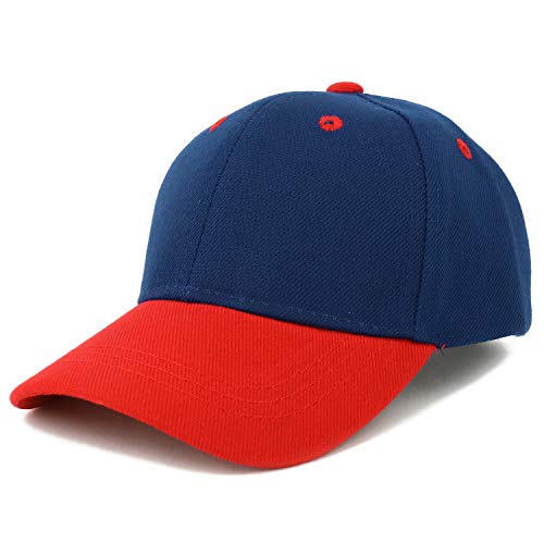 Trendy Apparel Shop Infant to Youth Two Tone Structured Baseball Cap