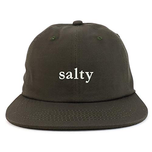 Trendy Apparel Shop Salty Embroidered Embroidered Low Profile Snapback Cap