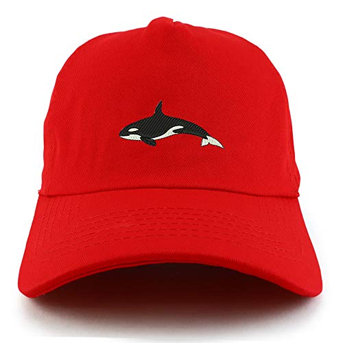 Trendy Apparel Shop Orca Killer Whale Unstructured 5 Panel Dad Baseball Cap
