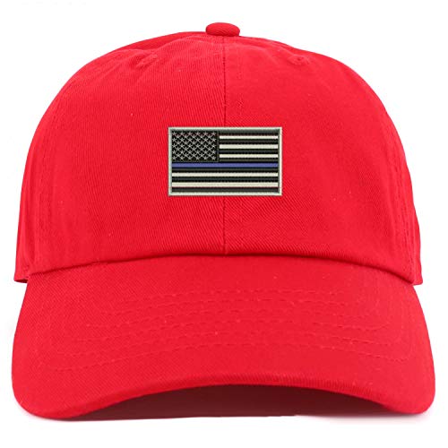 Trendy Apparel Shop Youth USA TBL Flag Adjustable Soft Crown Baseball Cap
