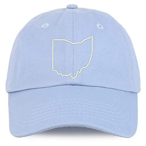 Trendy Apparel Shop Youth Ohio State Outline Unstructured Cotton Baseball Cap