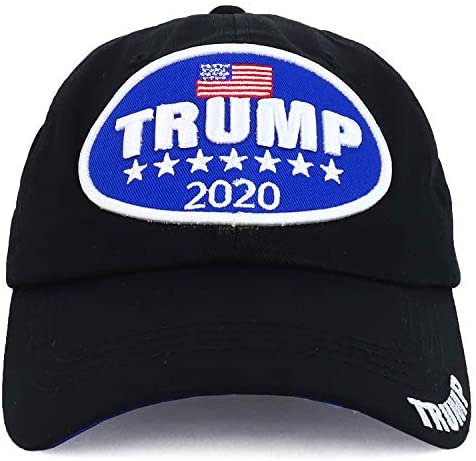 Trendy Apparel Shop Trump 2020 USA Flag Election Campaign Embroidered Dad Hat