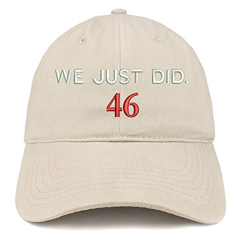 Trendy Apparel Shop We Just Did 46 President 2020 Celebration Brushed Cotton Cap