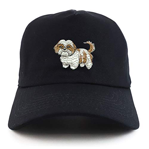 Trendy Apparel Shop Shih Tzu Unstructured 5 Panel Dad Baseball Cap
