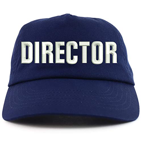 Trendy Apparel Shop Director Embroidered 5 Panel Unstructured Soft Crown Baseball Cap