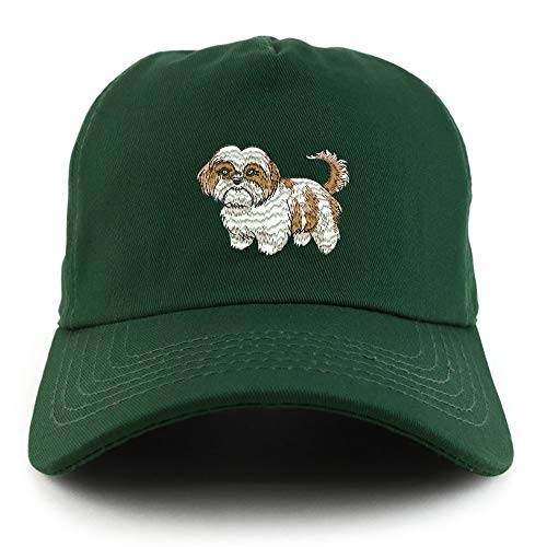 Trendy Apparel Shop Shih Tzu Unstructured 5 Panel Dad Baseball Cap