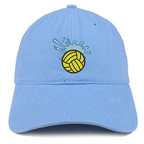 Trendy Apparel Shop Water Polo Splash Soft Crown 100% Brushed Cotton Cap