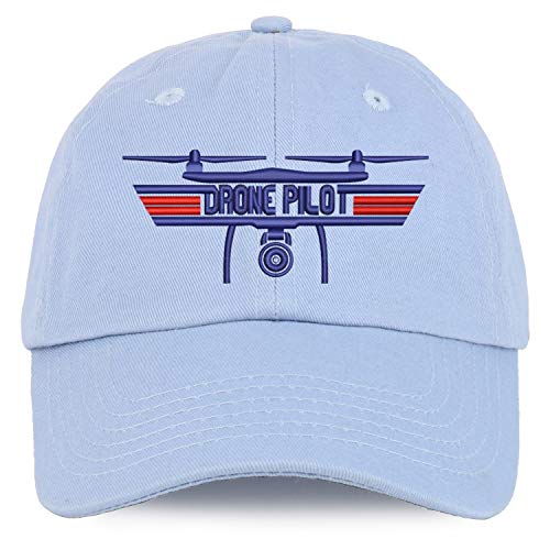 Trendy Apparel Shop Youth Drone Top Gun Pilot Unstructured Cotton Baseball Cap