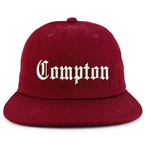 Trendy Apparel Shop Compton City Old English Low Profile Snapback Cap
