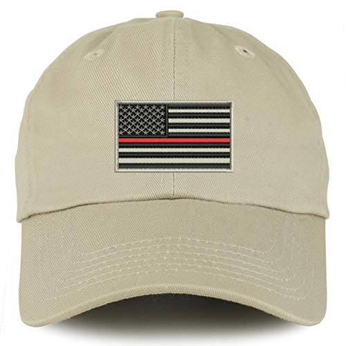 Trendy Apparel Shop Youth USA TRL Flag Unstructured Cotton Baseball Cap