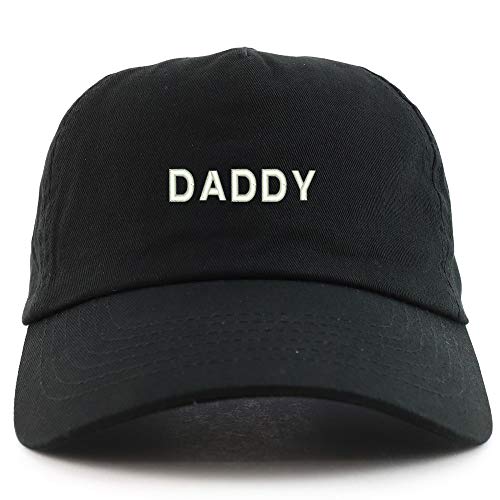 Trendy Apparel Shop Daddy Embroidered 5 Panel Unstructured Soft Crown Baseball Cap