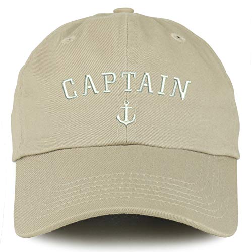 Trendy Apparel Shop Youth Captain Anchor Unstructured Cotton Baseball Cap
