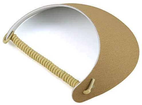 Trendy Apparel Shop Made in USA Colorful Patterned Summer String Foam Visors