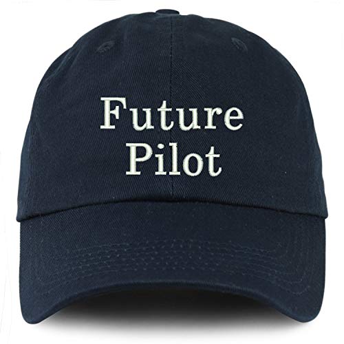 Trendy Apparel Shop Youth Future Pilot Unstructured Cotton Baseball Cap