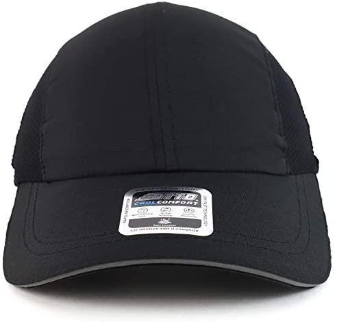 Trendy Apparel Shop Cool Comfort Mesh Ventilation On Sides Baseball Cap