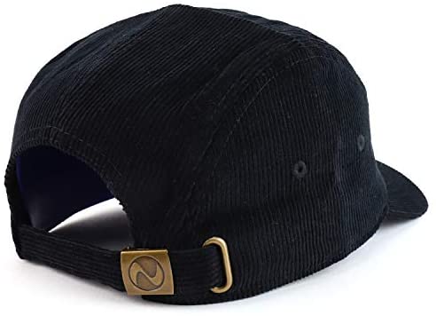 Trendy Apparel Shop Cotton Corduroy Unstructured 5 Panel Racer Baseball Cap