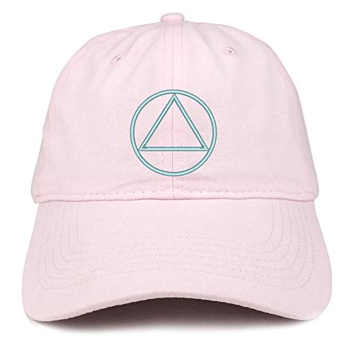 Trendy Apparel Shop Alcoholics Anonymous Soft Crown 100% Brushed Cotton Cap