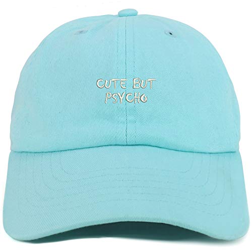 Trendy Apparel Shop Youth Cute But Psycho Small Soft Crown Baseball Cap