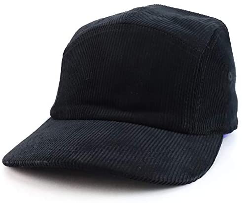 Trendy Apparel Shop Cotton Corduroy Unstructured 5 Panel Racer Baseball Cap