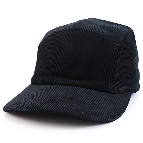 Trendy Apparel Shop Cotton Corduroy Unstructured 5 Panel Racer Baseball Cap