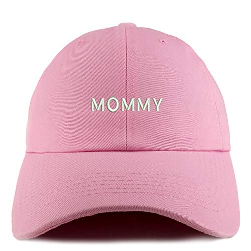 Trendy Apparel Shop Mommy Embroidered Solid Adjustable Unstructured Dad Hat