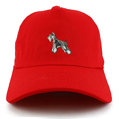 Trendy Apparel Shop Miniature Schnauzer Dog Unstructured 5 Panel Baseball Cap