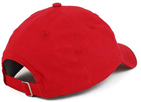 Trendy Apparel Shop I Miss Barack Embroidered Soft Crown 100% Brushed Cotton Cap Multipack Value Deal - 12 Pack - RED