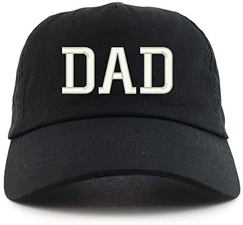 Trendy Apparel Shop Dad Embroidered 5 Panel Unstructured Soft Crown Baseball Cap