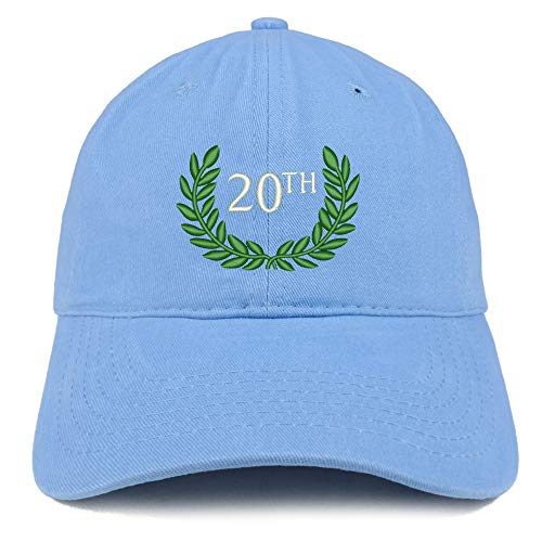 Trendy Apparel Shop 20th Anniversary Embroidered Unstructured Cotton Dad Hat